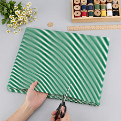 Tela de polialgodón con estampado de rayas de 1 yarda&nbsp;DIY-MA0007-31D