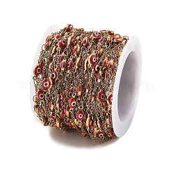 Catene a maglie in smalto e acciaio inossidabile 304&nbsp;CHS-K021-10G-01