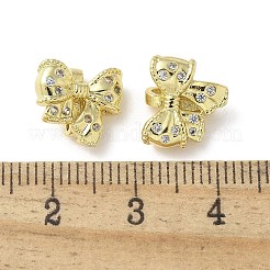 Латунные микропаве прозрачные подвески с фианитом&nbsp;KK-A236-17G