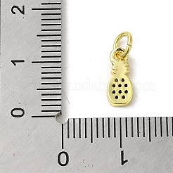 Латунные микро-паве красочные кубические циркониевые подвески&nbsp;KK-M283-17A-02