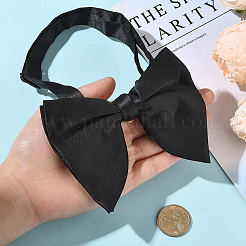 1 шт. полиэстеровый искусственный шелк галстук-бабочка для жениха&nbsp;AJEW-SP0003-31C