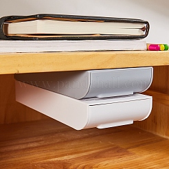 Rangement sous le bureau en plastique&nbsp;AJEW-SZ0001-15A