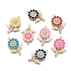 Подвески из эмали и сплава&nbsp;ENAM-F143-01-G