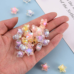 Прозрачные акриловые бусины&nbsp;TACR-S152-02D