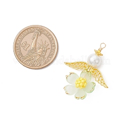 Подвески-ангелы из стеклянного бисера ручной работы&nbsp;PALLOY-MZ00764-05