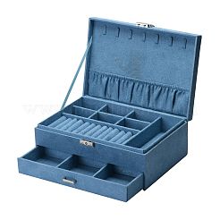 Joyeros de terciopelo y madera&nbsp;VBOX-I001-04D