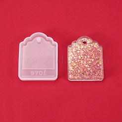 Кулон силиконовые Молды&nbsp;X-DIY-L021-47