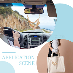 Подвесные украшения из сплава 2 шт.&nbsp;NJEW-ME0001-09C