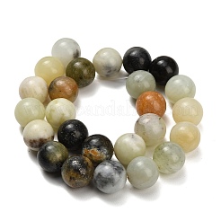 Natürliche Butter Jade Perlen Stränge&nbsp;G-C289-B03-14mm