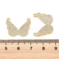 Ciondoli in ottone con pavé di zirconi chiari&nbsp;KK-L275-23G