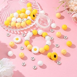 Kit fai da te per realizzare bracciali e collane in silicone&nbsp;DIY-YW0012-73A