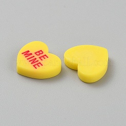 Cabochons en résine opaque&nbsp;RESI-WH0038-46B