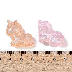 Светящиеся прозрачные акриловые бусины&nbsp;LACR-U001-09