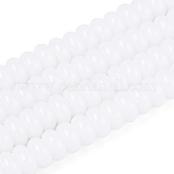 Perle di vetro verniciate a spruzzo opaco&nbsp;GLAA-ZX008-4mm-18G
