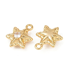 Ozean-Motiv Messing Micro Pave Zirkonia Charms&nbsp;X1-KK-F902-08G-G