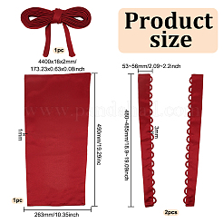 Замена молнии в свадебном платье&nbsp;AJEW-WH0348-09A