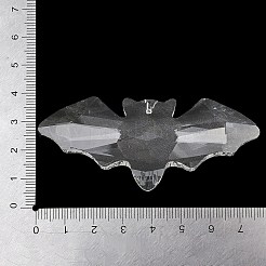 Lámpara de araña de vidrio con prismas y grandes colgantes&nbsp;GL-CBAAE15-08