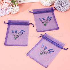 20 sachet en maille polyester avec cordon de serrage pour emballage&nbsp;ABAG-TA0002-20D