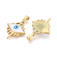 Подвески из нержавеющей стали 304 и эмали&nbsp;STAS-T072-79A-G