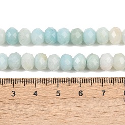 Натуральный цветок амазонитовые бусины пряди&nbsp;G-C259-A26-5x8mm