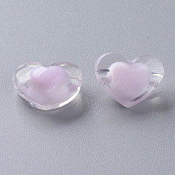 Прозрачные акриловые бусины&nbsp;TACR-S152-08A-09