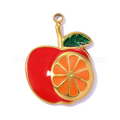 Pendentifs en acier inoxydable 304 émaillés&nbsp;STAS-OY017-29G