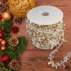 1 рулон цепочек из бусин ручной работы из смолы в форме капли&nbsp;DIY-CN0003-52B