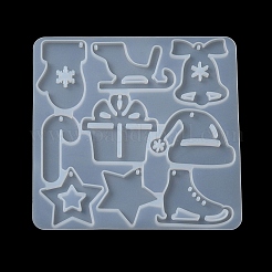 Силиконовые Молды для рождественских подвесок своими руками&nbsp;DIY-F140-02E
