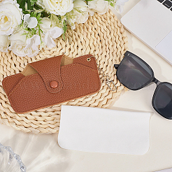 1шт прямоугольный футляр для очков из искусственной кожи&nbsp;AJEW-CN0005-50A