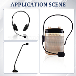 60 шт. мини-микрофонный губчатый чехол&nbsp;AJEW-ME0001-37