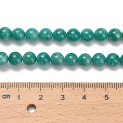 Природный советская амазонит бисер нитей&nbsp;G-C259-B08-6mm