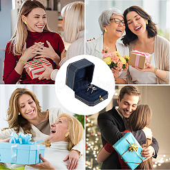 Rechteckige Aufbewahrungsboxen aus Pappe für Schmuck und Paare&nbsp;CON-CL0001-15