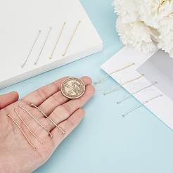 12 шт. 2-х цветные латунные подвески-цепочки&nbsp;KK-ME0003-54