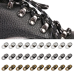 30 комплект крючков для шнурков из сплава 3 цветов&nbsp;FIND-DC0005-85