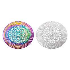 2 pz 2 colori 201 connettori/ciondoli in acciaio inossidabile&nbsp;STAS-TA0005-64