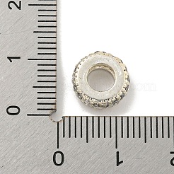 Cremagliera in ottone placcatura zirconi European Beads&nbsp;KK-L215-003S