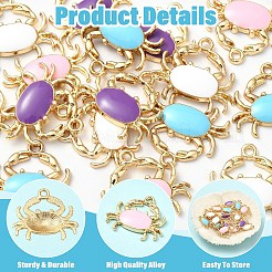 10 шт. Подвески из сплава с эмалью&nbsp;ENAM-YW0006-36