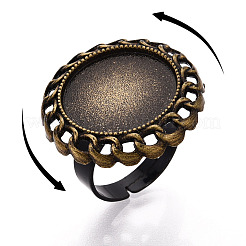 Основание-кольцо из сплава и железа с вращающимся подносом&nbsp;MAK-T012-14AB