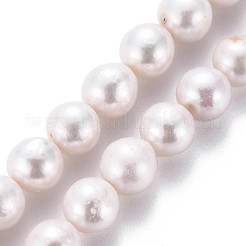 Chapelets de perles en Keshi naturel&nbsp;PEAR-S020-L04