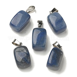 Anhänger aus natürlichem blauem Aventurin (gefärbt und erhitzt)&nbsp;G-Z067-03P-06