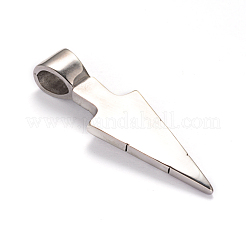 Dreieckpendel 304 Edelstahl große Anhänger&nbsp;STAS-L172-03AS