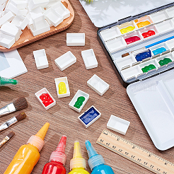 100шт пластиковые пустые емкости для акварели&nbsp;AJEW-PH0006-26B