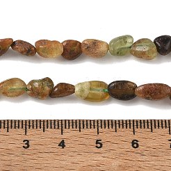 Naturali verdi perle granato fili&nbsp;GG-CBAAEDE-B04