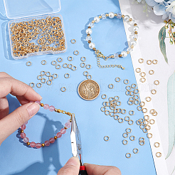 300 шт. Открытые соединительные кольца из нержавеющей стали 304&nbsp;STAS-UN0058-56G-01