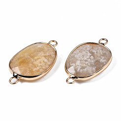 Соединители звеньев натурального агата&nbsp;G-S359-338B