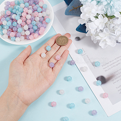 Непрозрачные акриловые бусины&nbsp;SACR-WH0001-34