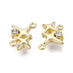 Стойка покрытие сплав кристалл стразы звезды звенья соединительные подвески&nbsp;PALLOY-F312-71G-02