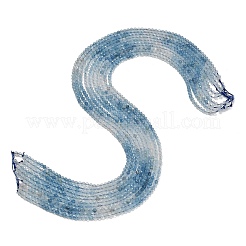 Stränge aus naturblauen Aquamarinperlen mit Farbverlauf&nbsp;G-NH0072-B01-3mm