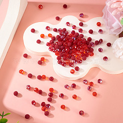 200шт 4 цвета стеклянные бусины&nbsp;EGLA-TA0013-42A