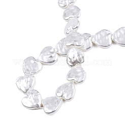 Fili di perle di plastica imitazione perla abs&nbsp;X-KY-N015-09-B01